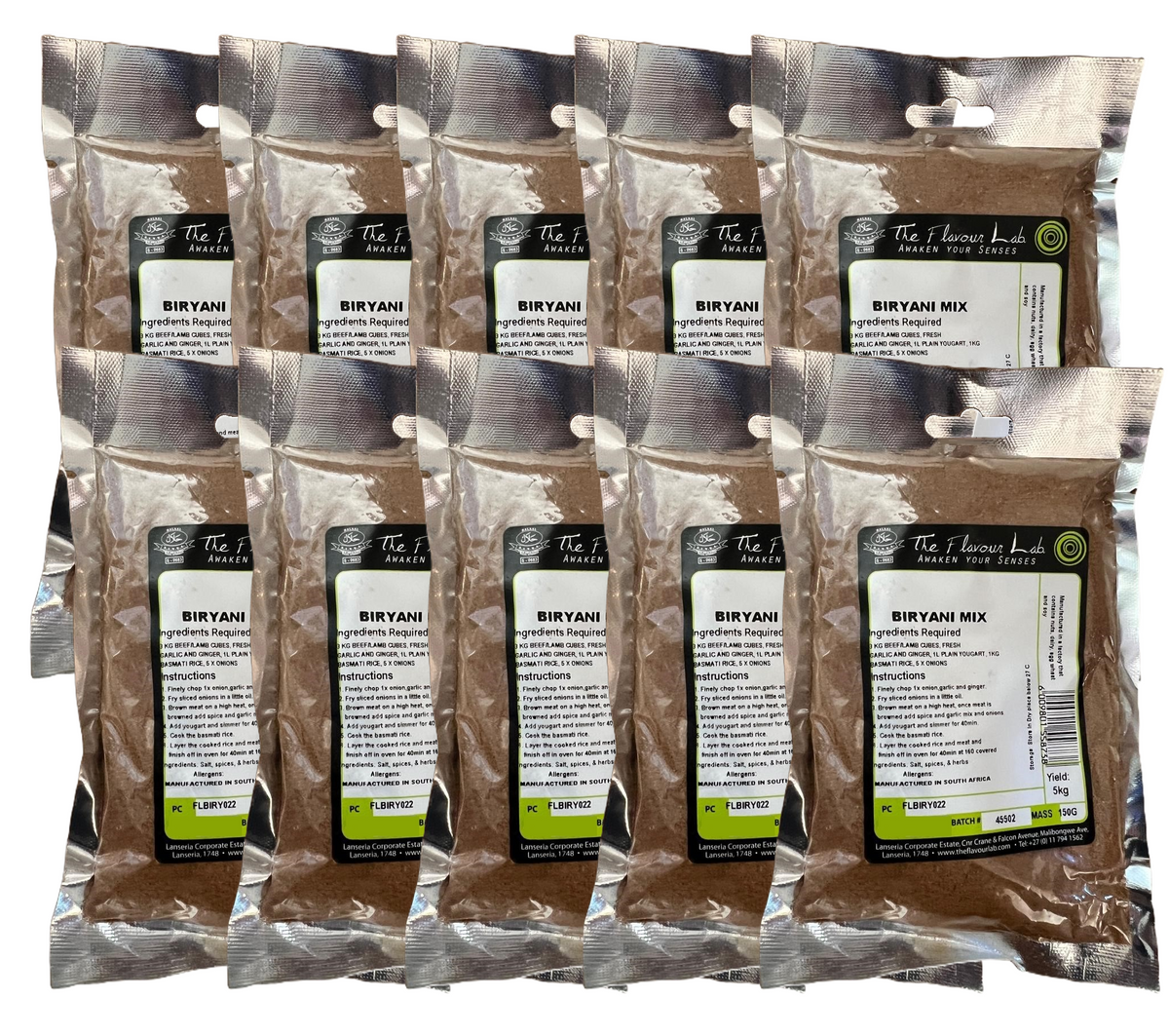 The Flavour Lab's Bespoke Curry Spice Mixes (Bulk)