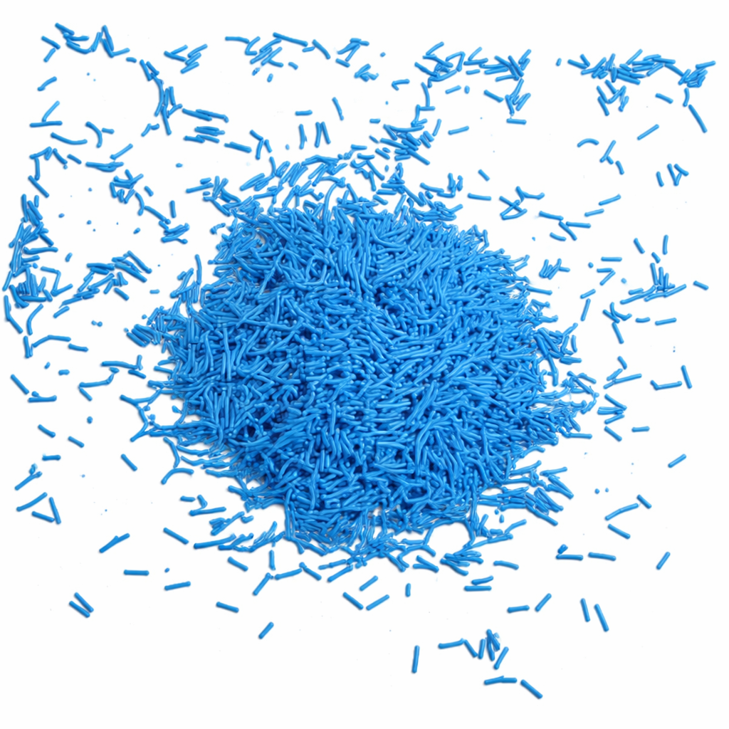 Bright Blue Vermicelli