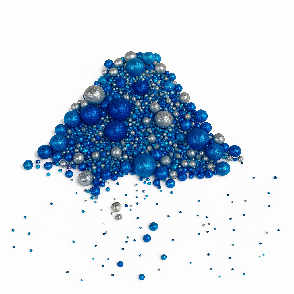 Cake Decorating Dragees: Frozen Glitter