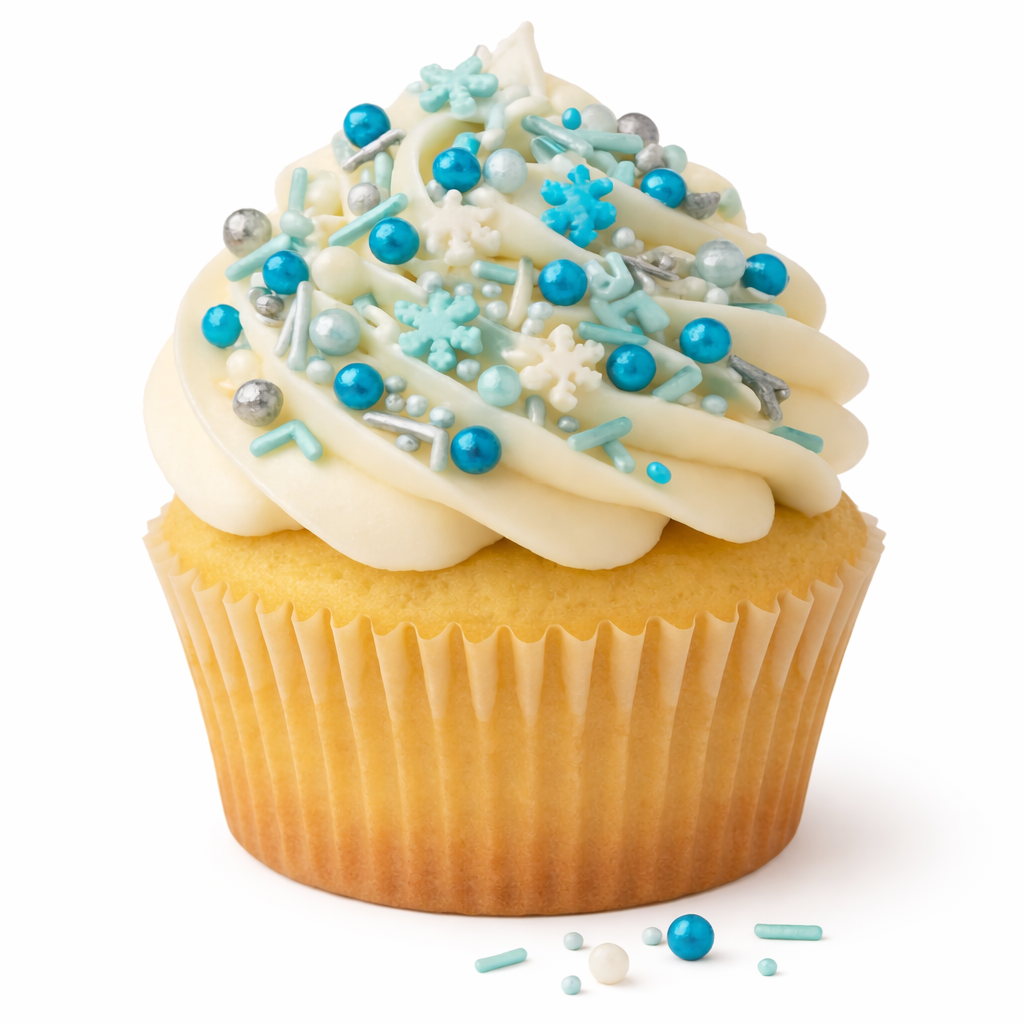 Edible Decorating Sprinkles: Frozen Assorted