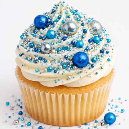 Cake Decorating Dragees: Frozen Glitter