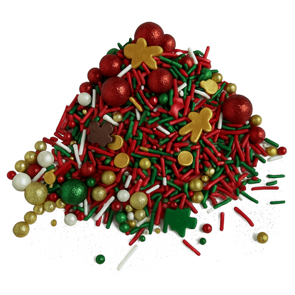 Edible Decorating Sprinkles: Christmas - Gingerbread Man