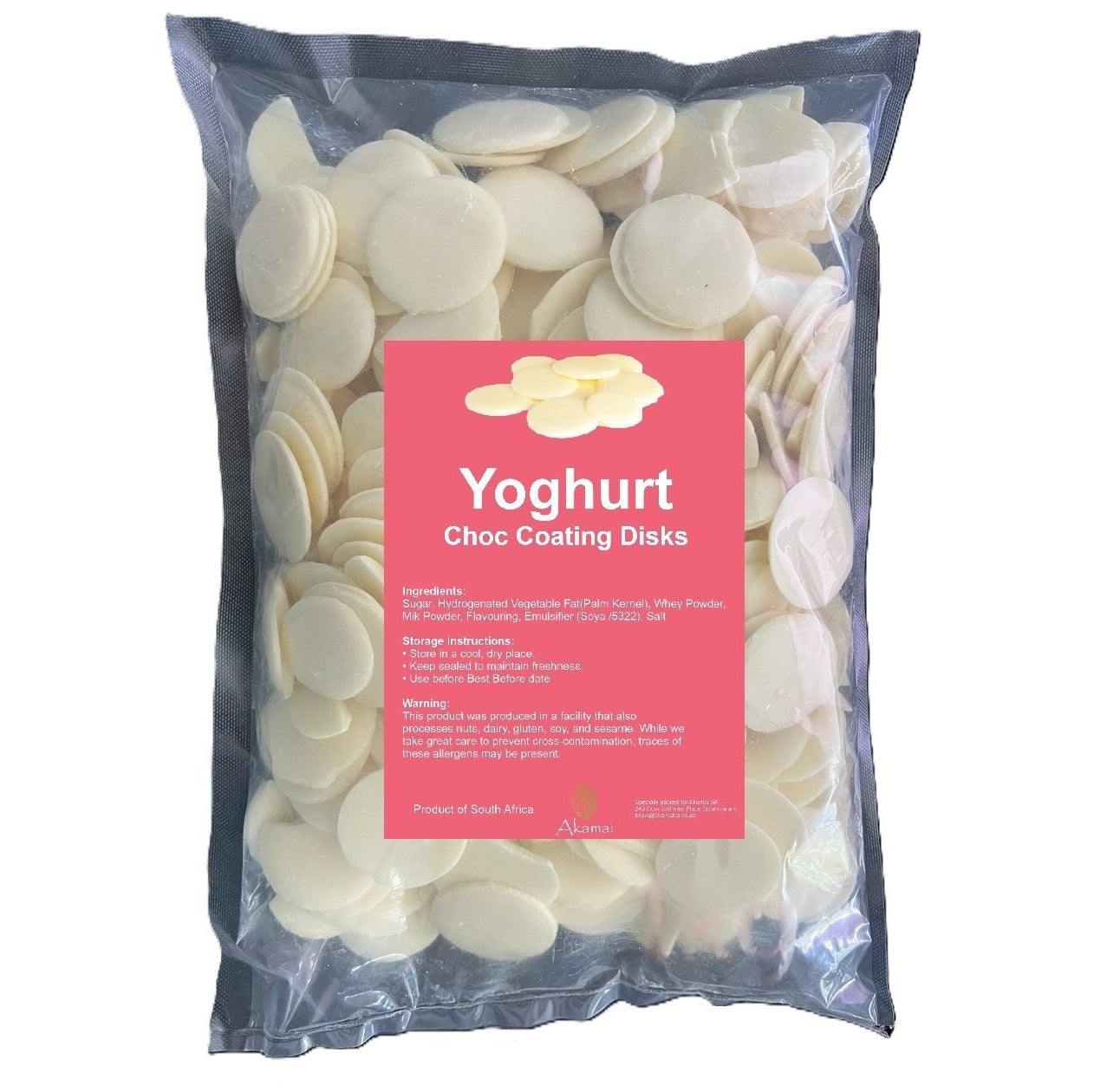 Yoghurt Chocolate Discs