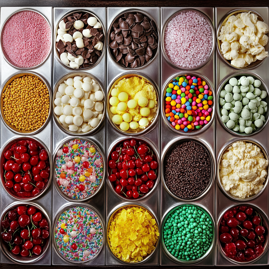 Toppings and Garnishes – Bakers Studio
